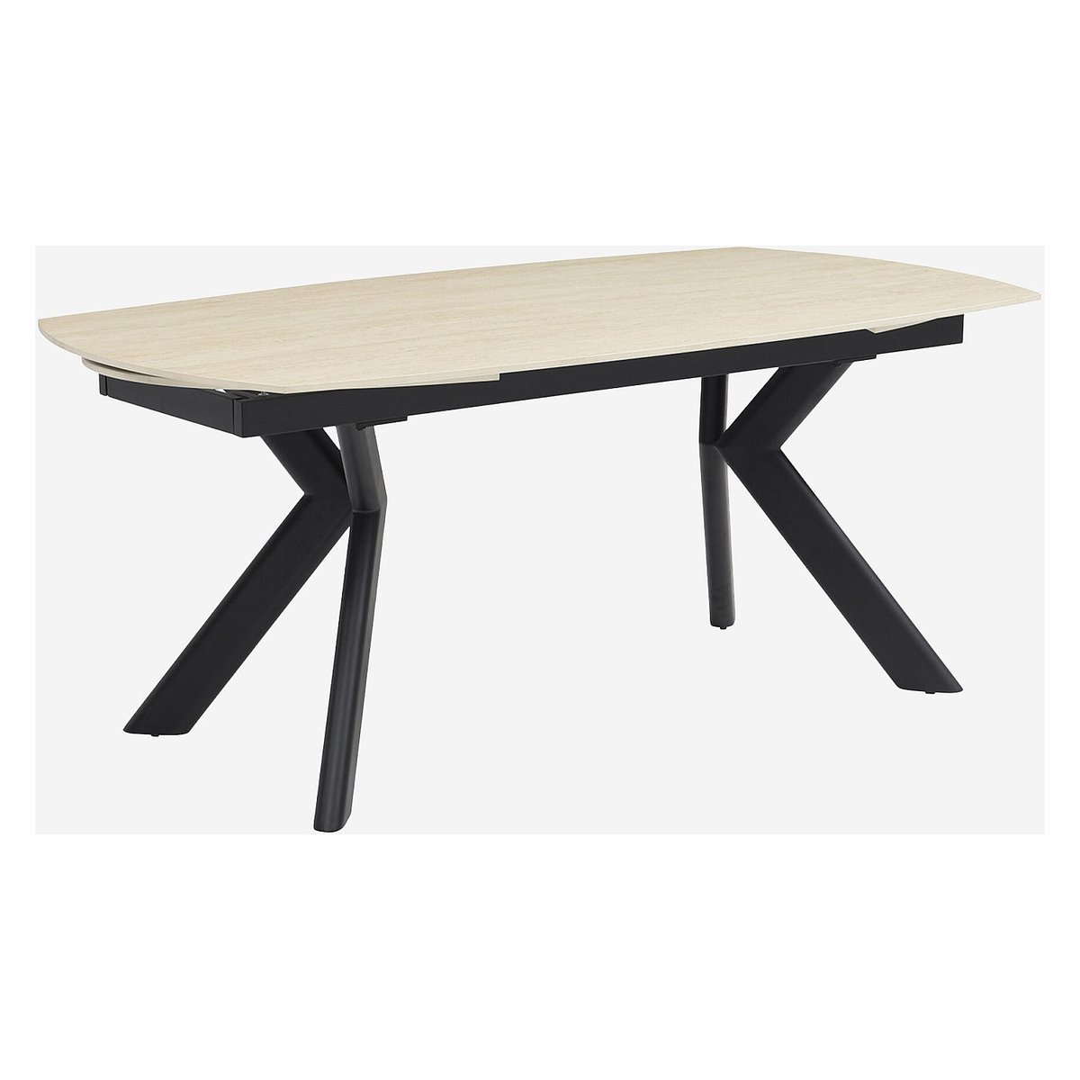 Table à manger céramique TIBUR beige, HABITAT