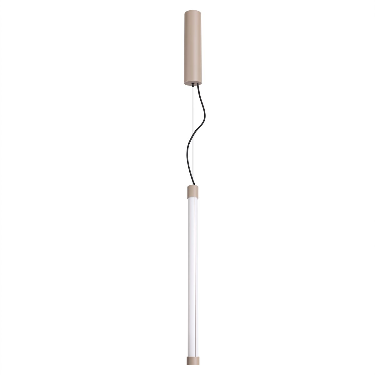 Suspension Acier Taupe LED 1 Trang taupe, EDEN