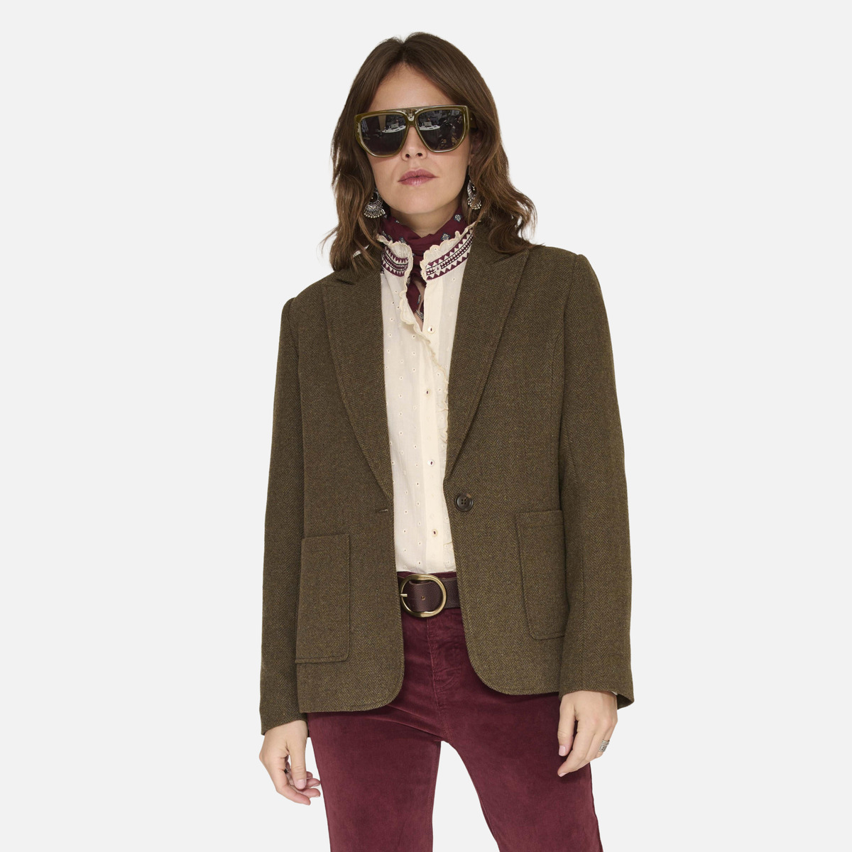 Veste VIONA 27w kaki, MKT STUDIO