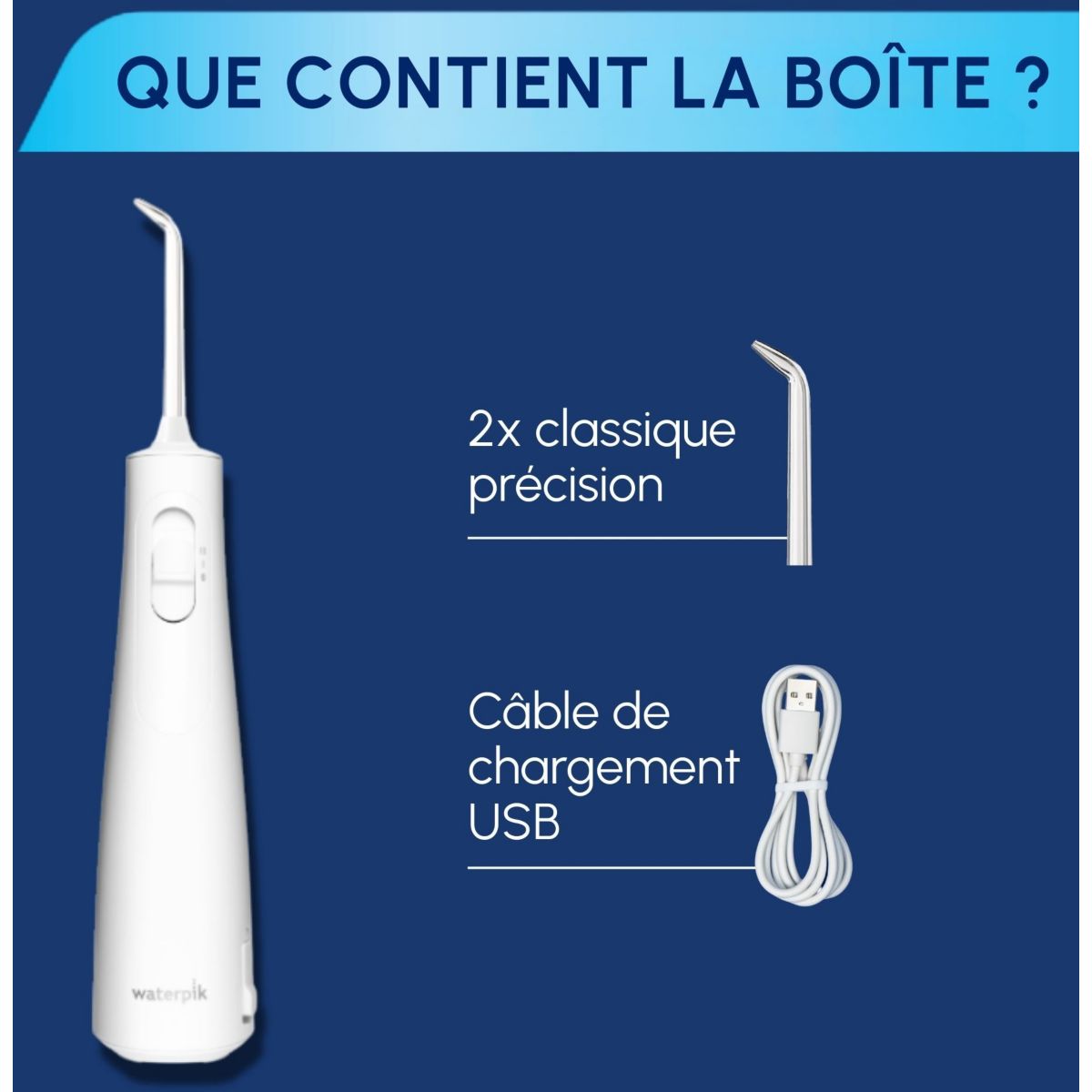 Hydropulseur WF-21 Enhance couleur unique, WATERPIK