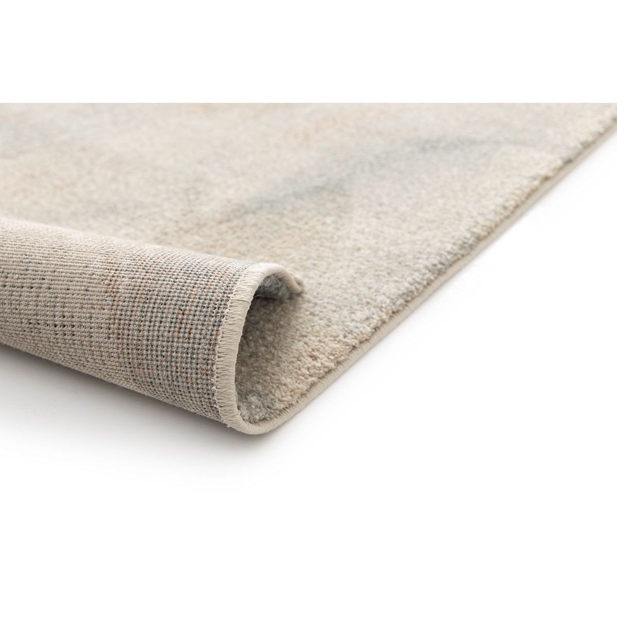 Tapis poils poils ras style , RIVIERE bleu, BOBOCHIC