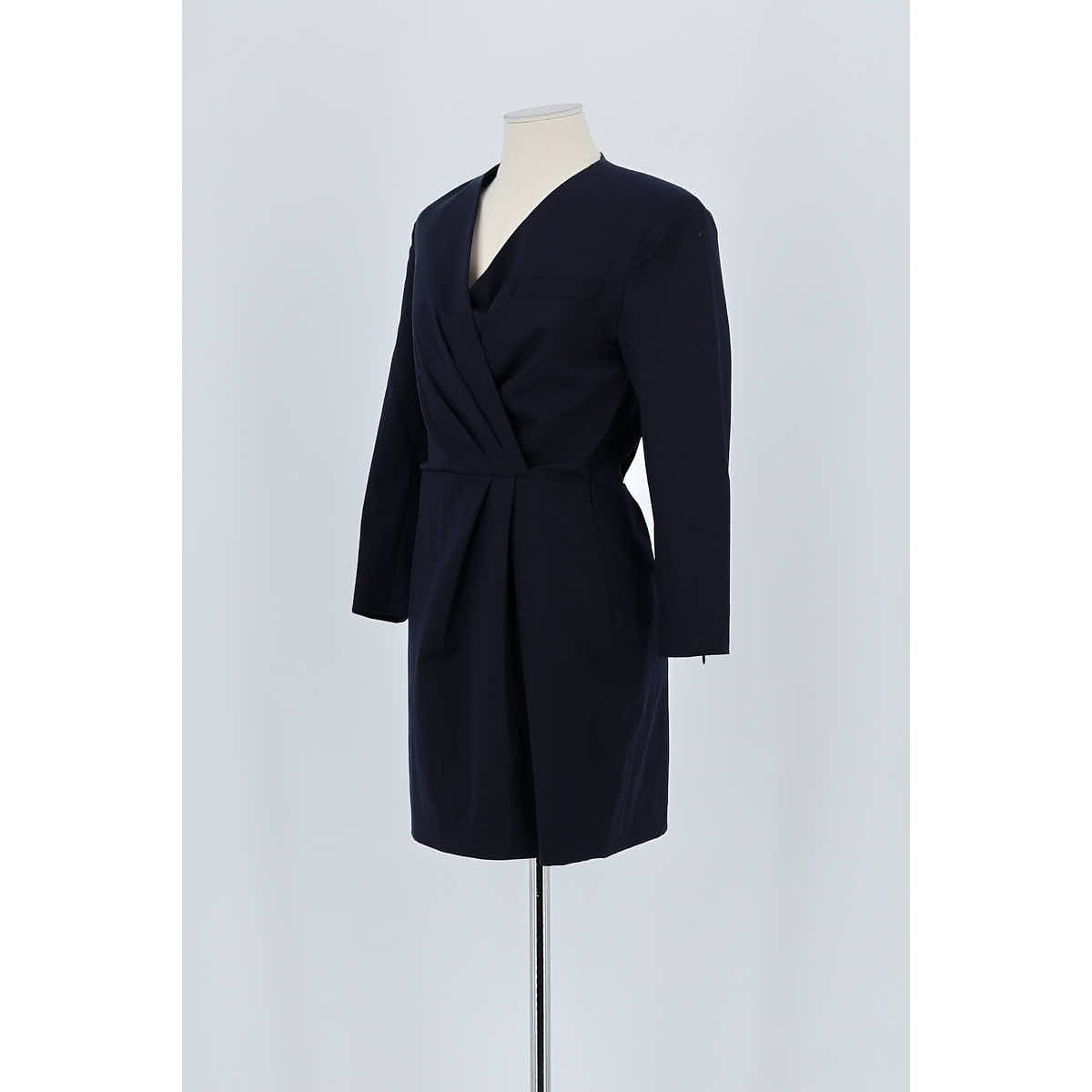 Robe - Très Bon État marine, SANDRO