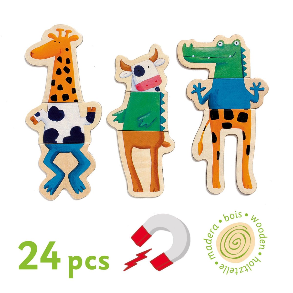 Jeu d'association multicolore, DJECO