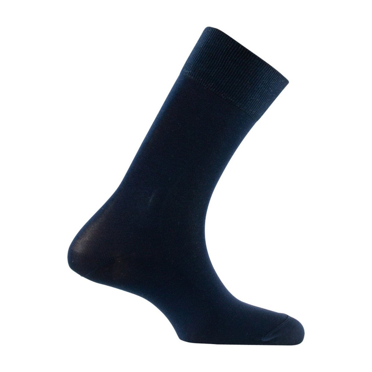 Lot de 2 paires de chaussettes fil d'écosse MADE IN FRANCE marine, KINDY