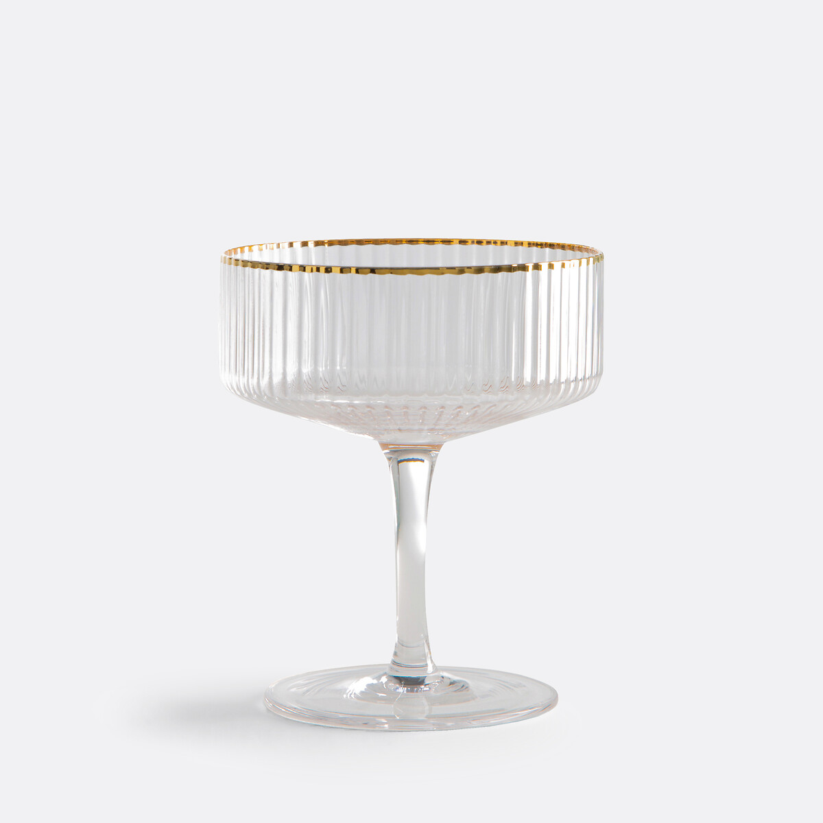 Lot de 4 coupes à champagne, Lurik transparent, LA REDOUTE INTERIEURS