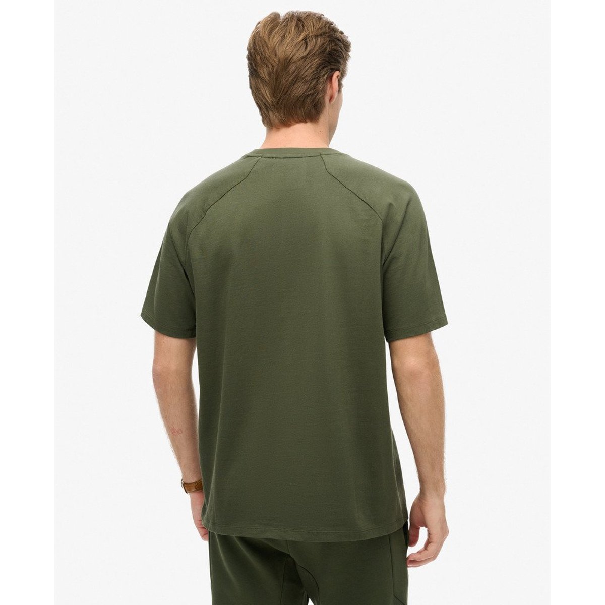 T-shirt décontracté Tech vert mousse foncé, SUPERDRY