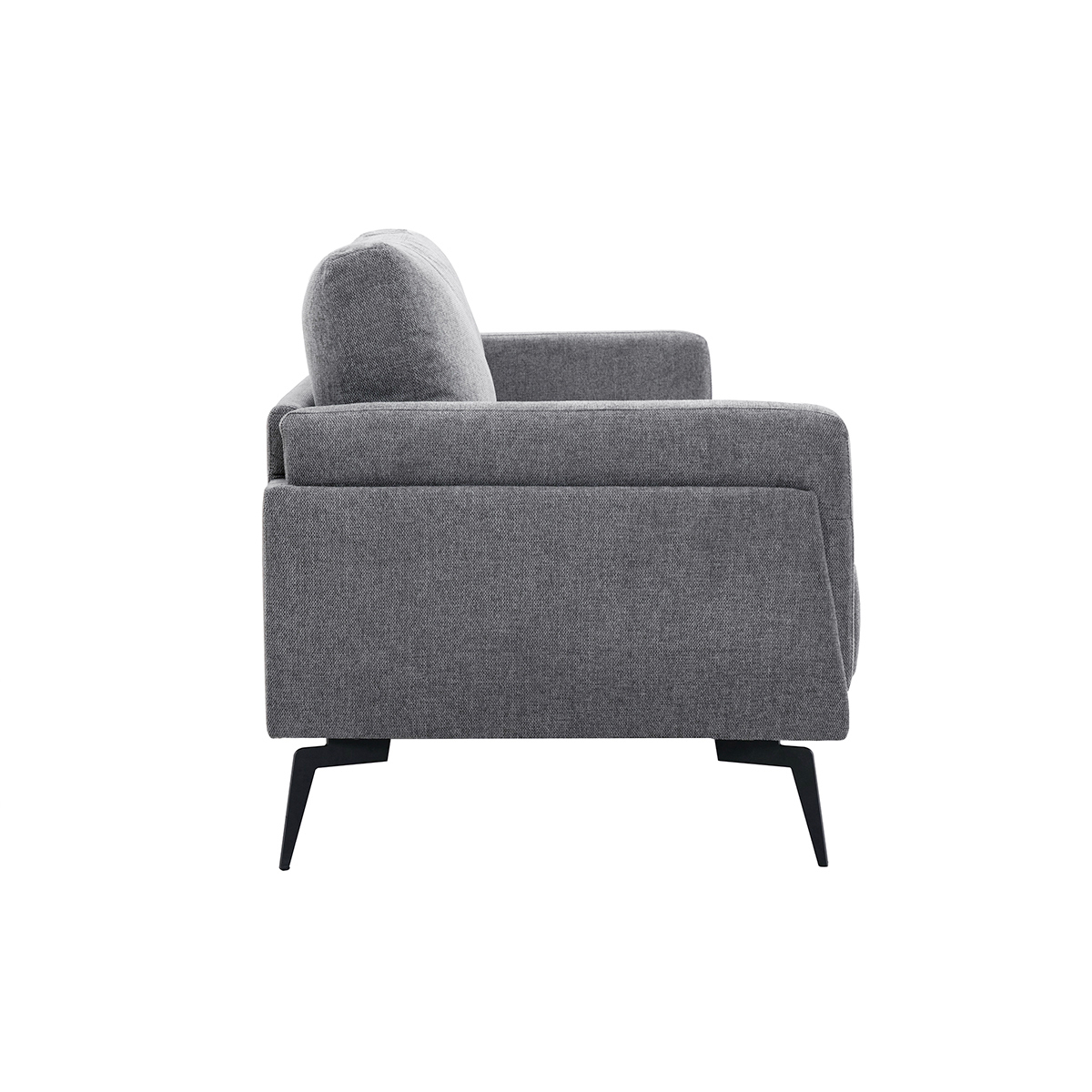 Canapé design 3 places MOSCO gris, MILIBOO