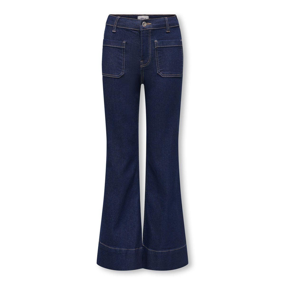 Jean Flared dark blue denim, KIDS ONLY
