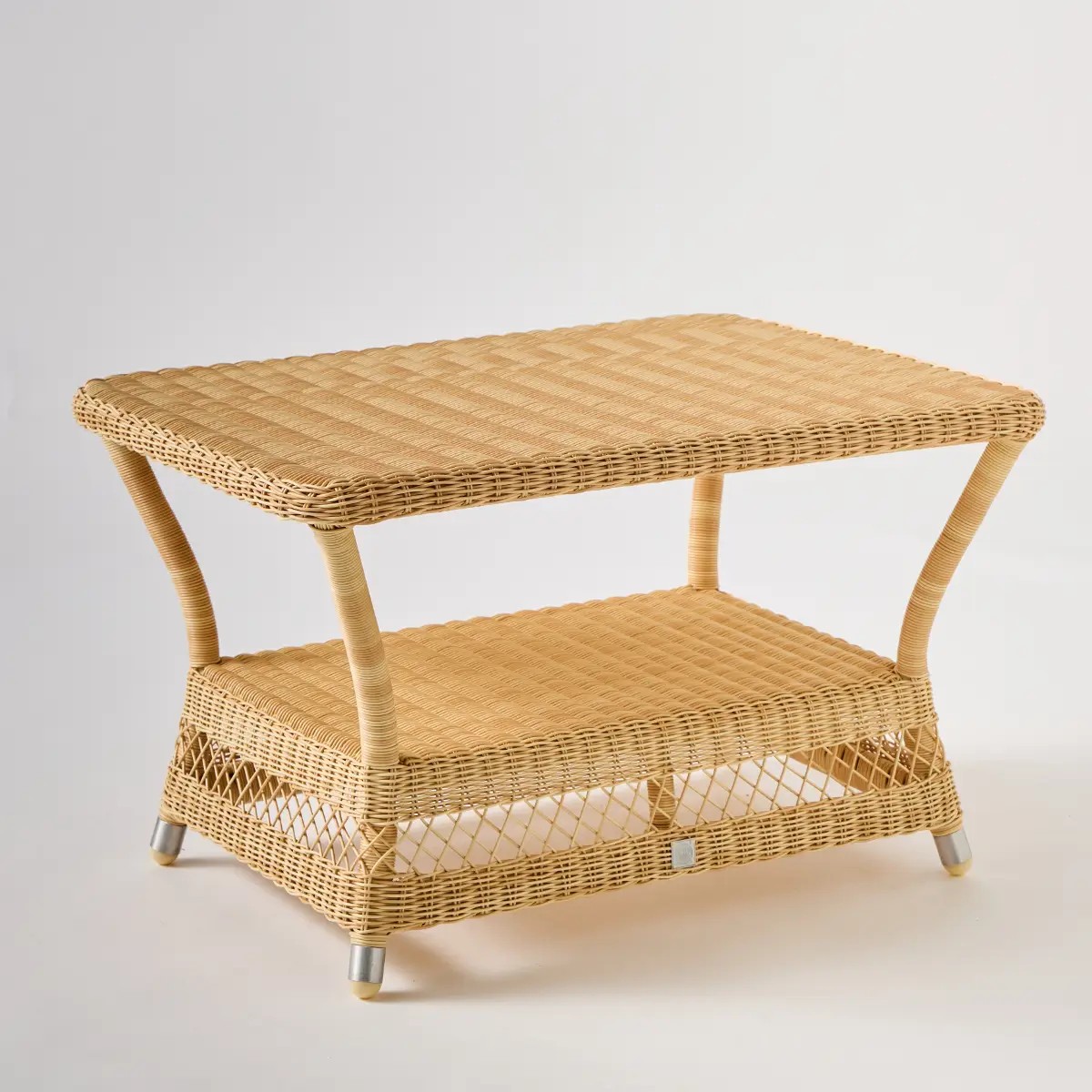 Table basse de jardin rectangulaire BIARRITZ NATUREL beige, KOK