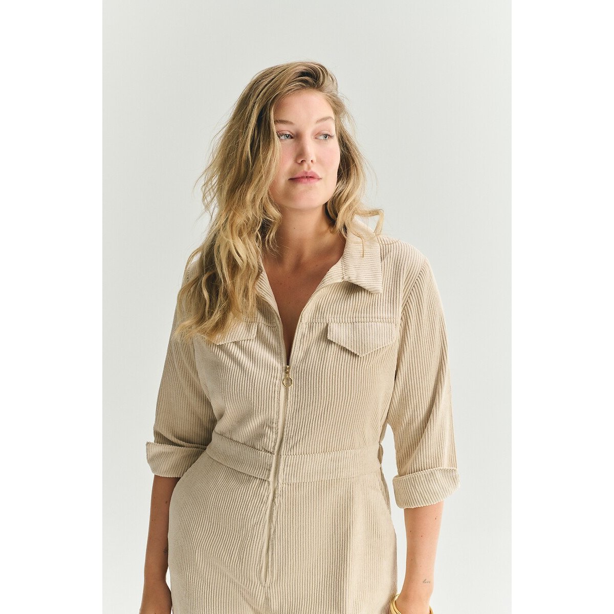 Curtis Boilersuit ecru , ALMÉ