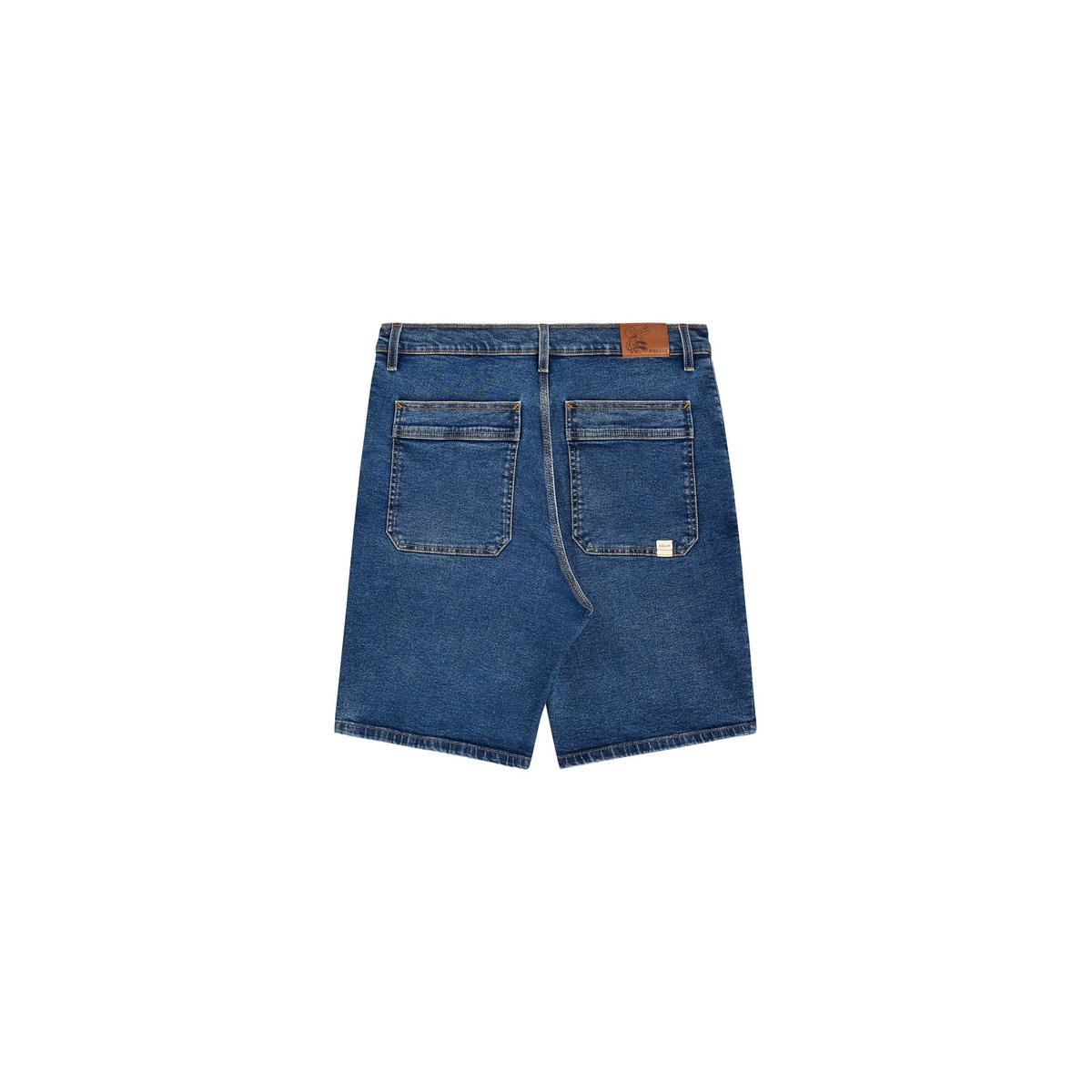 SHORT LOOSE BROOME bleu foncé, PULLIN