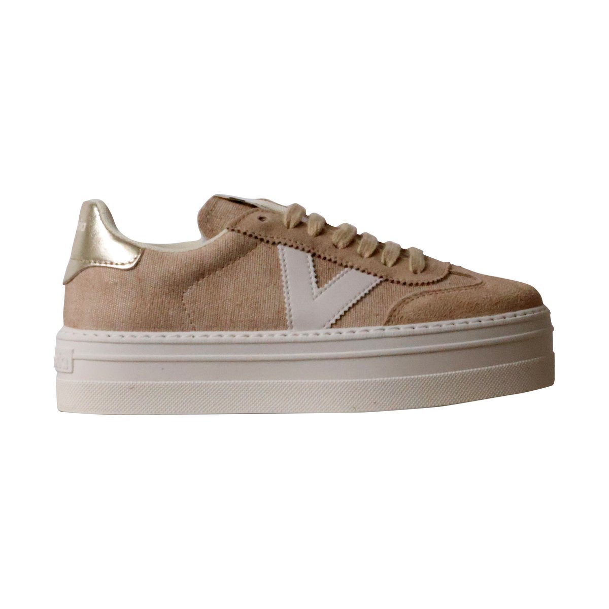 Basket Cuir platino, VICTORIA