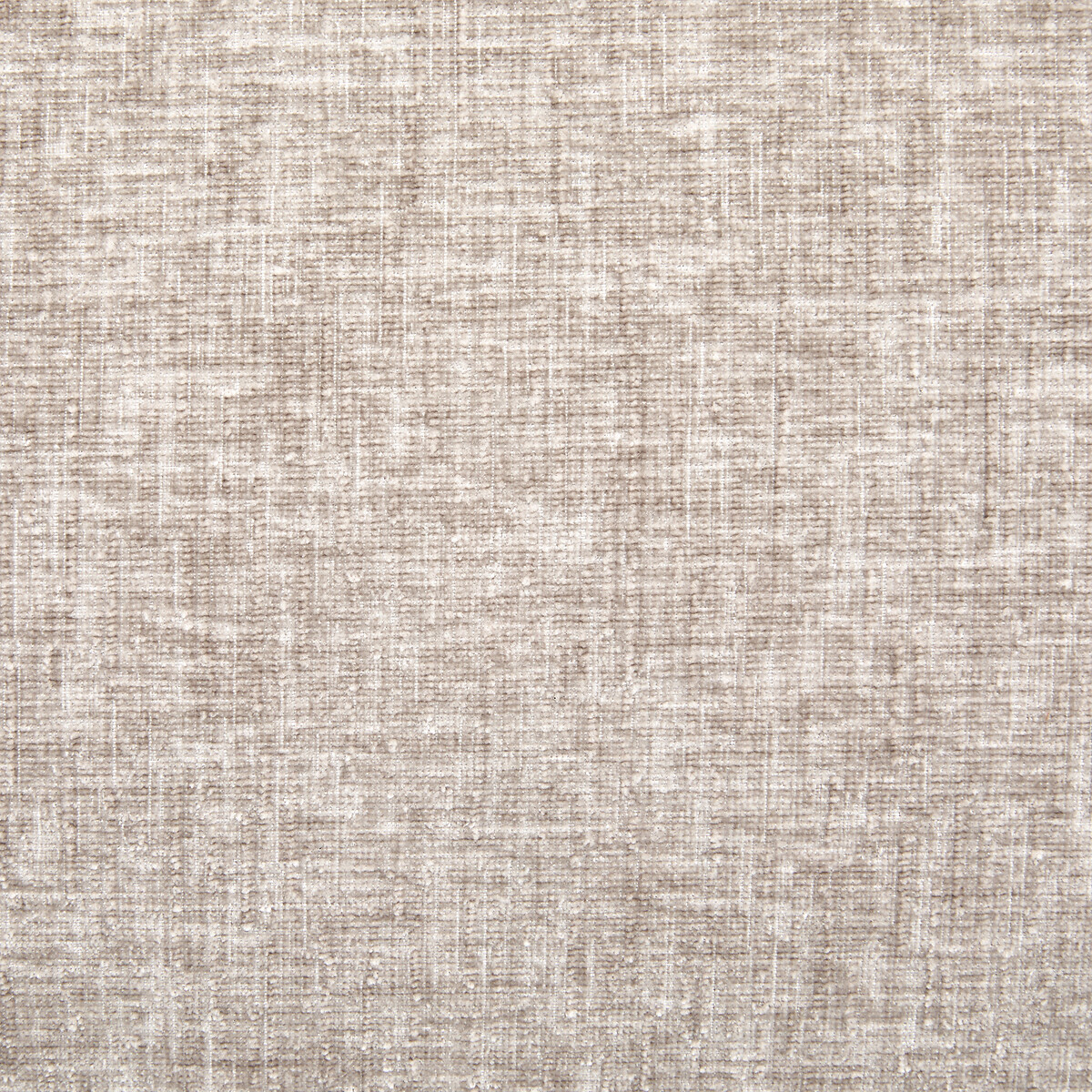 Demi-canapé gauche, arrondi, modulable en velours chenille, TIBERIO gris clair, AM.PM