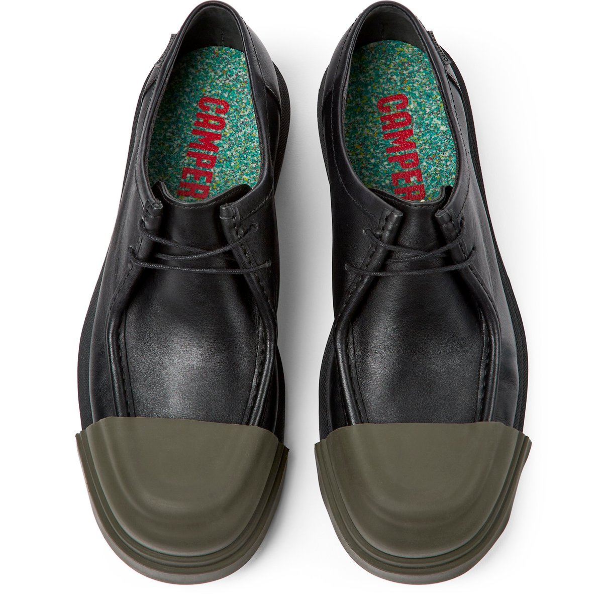 Derbies Junction cuir noir, CAMPER