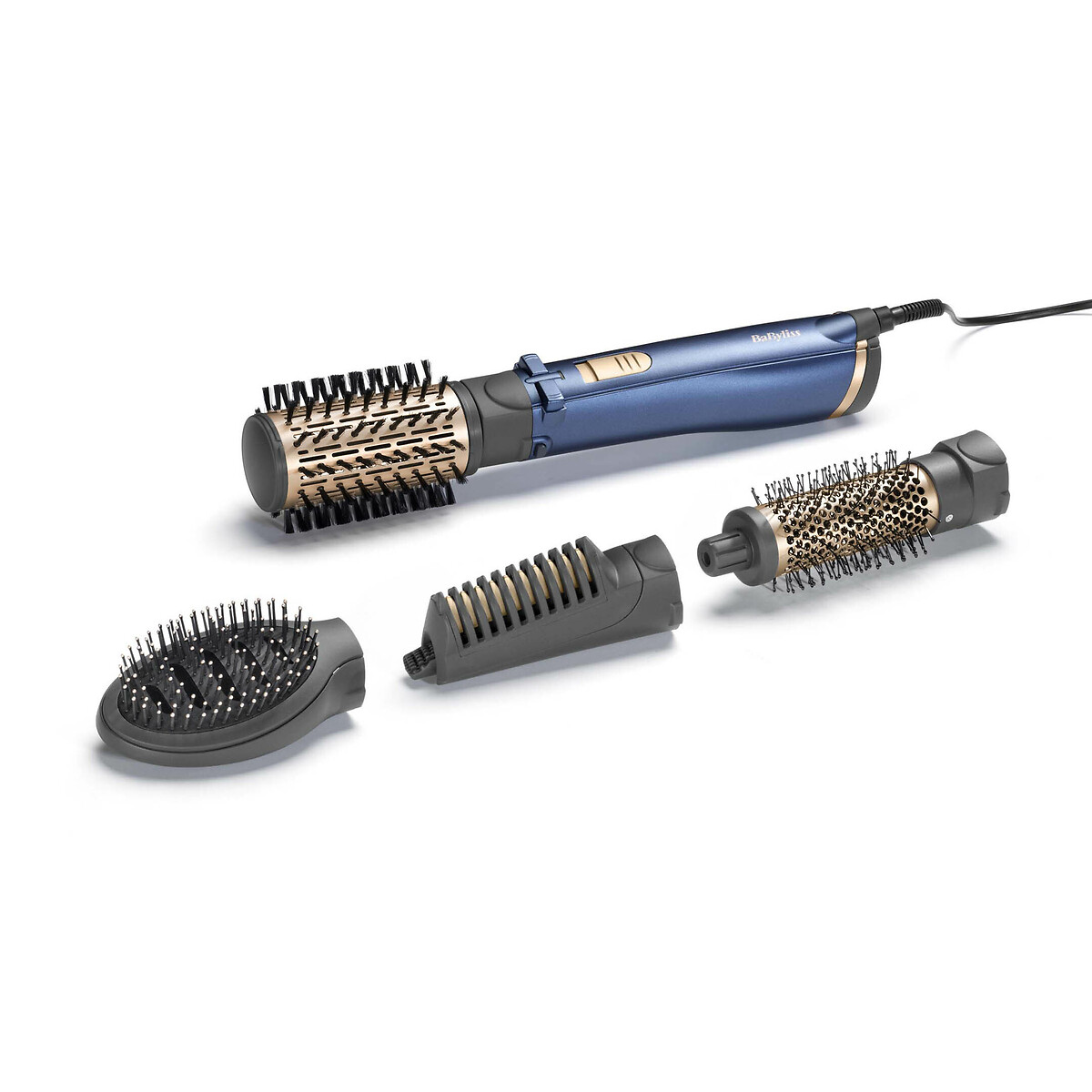 Brosse Rotative Style Pro 1000 W bleu, BABYLISS
