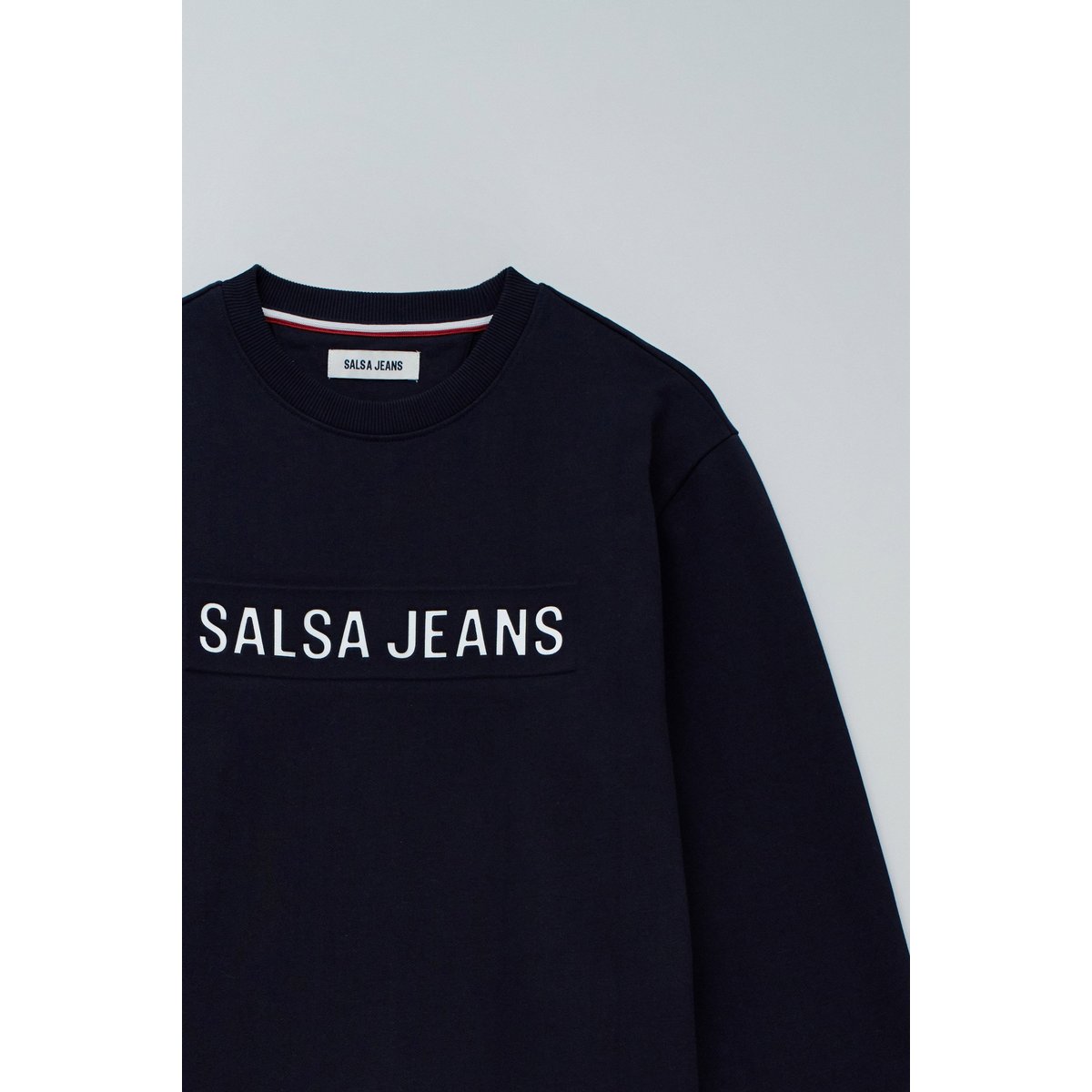 SWEAT À CAPUCHE AVEC LOGO beige, SALSA JEANS