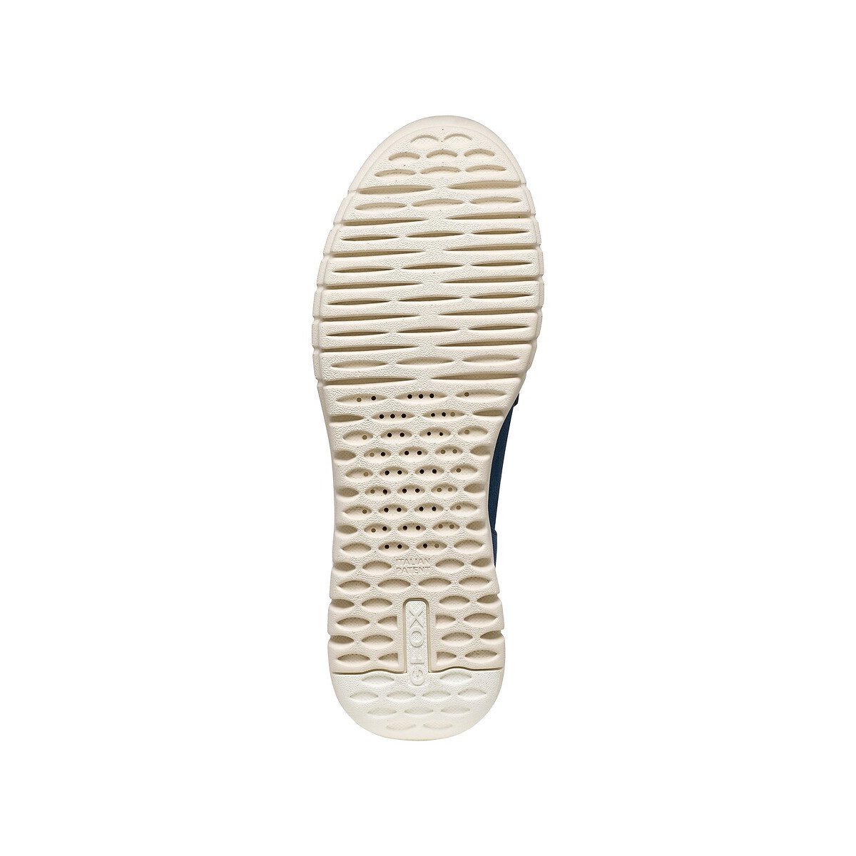 Mocassins en cuir Flextride bleu marine, GEOX