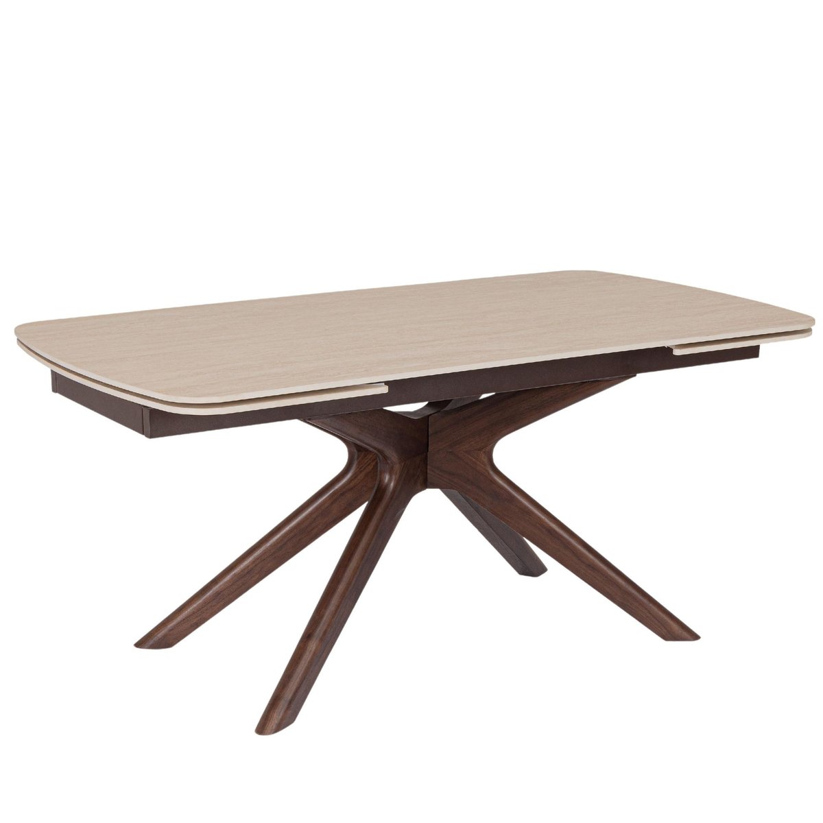 Table rectangulaire extensible céramique 6/10 places L170/250 - MARINE bois clair, HELLIN, DEPUIS 1862