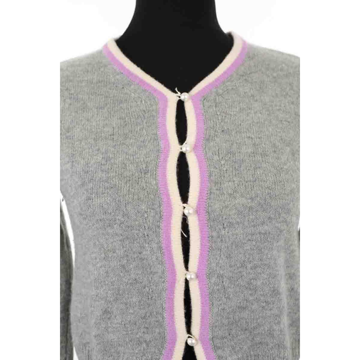 Cardigan - Bon État gris, FROM FUTURE