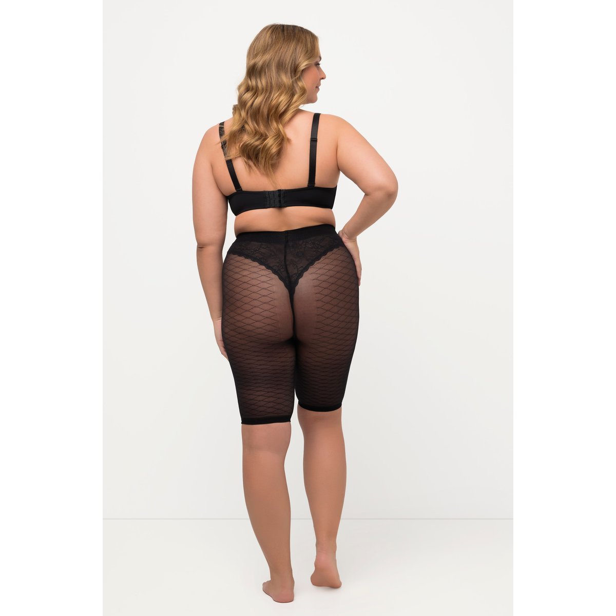 Collant cycliste à motif noir, ULLA POPKEN