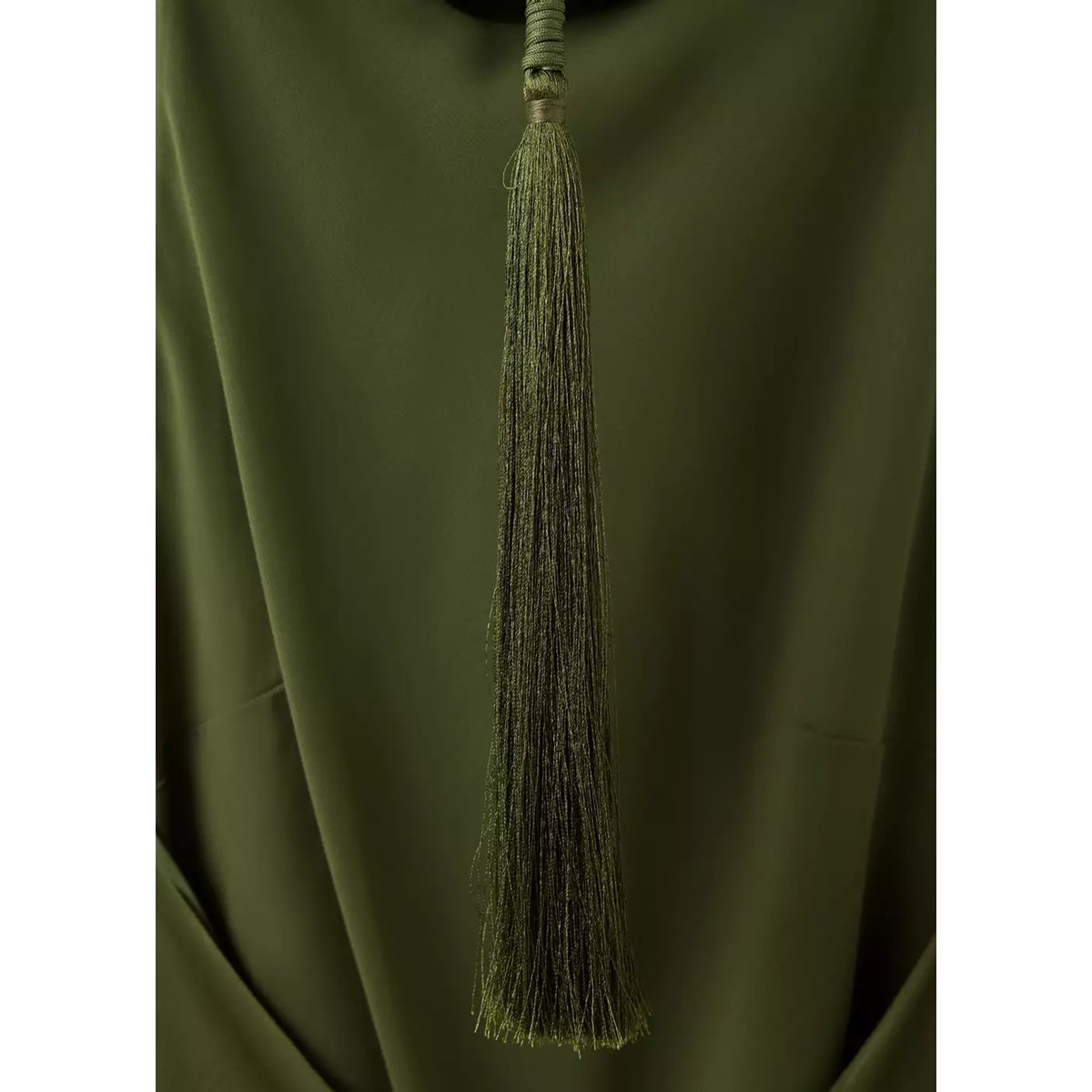 Robe emmanchures américaines dos nu vert, MANGO
