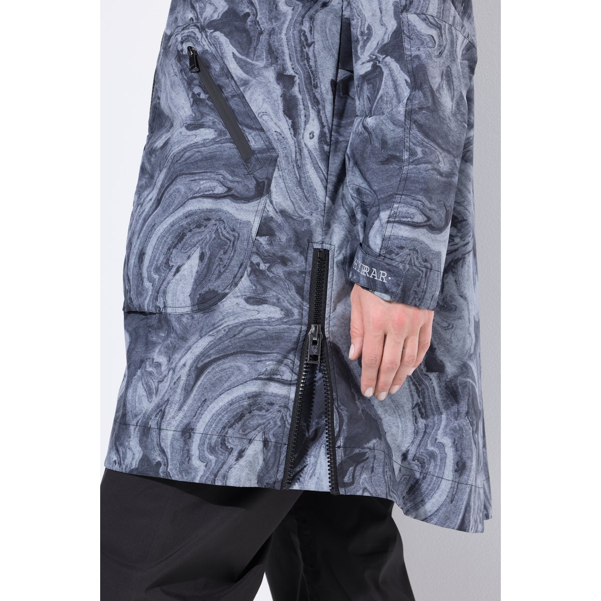 Veste de pluie imperméable noir, ULLA POPKEN