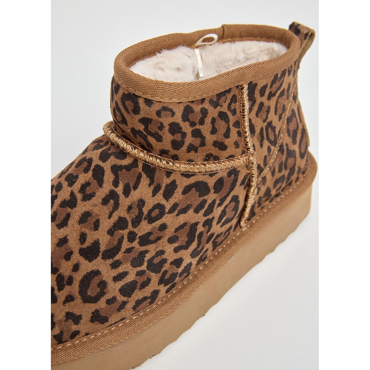 Bottines fourrées DISS LEO léopard, PEPE JEANS