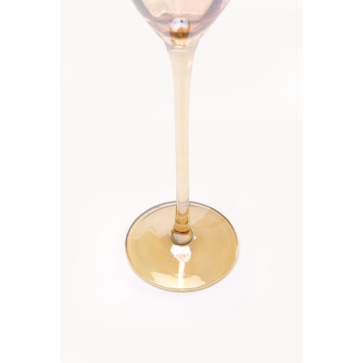Lot de 6 flûtes à champagne, MOCCA marron, KARE DESIGN