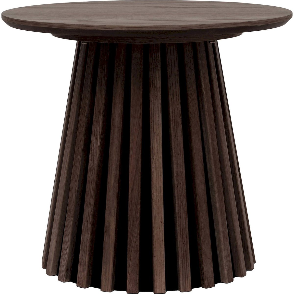 Table d'appoint ronde, Collection NENTERS chêne naturel, RECOLLECTION