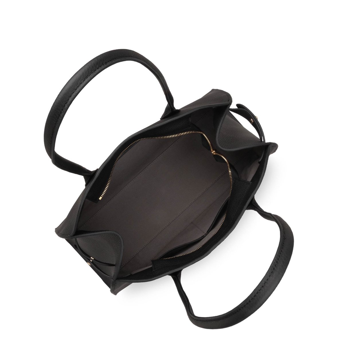 Grand sac cabas épaule TORO HOPPER noir, LANCASTER
