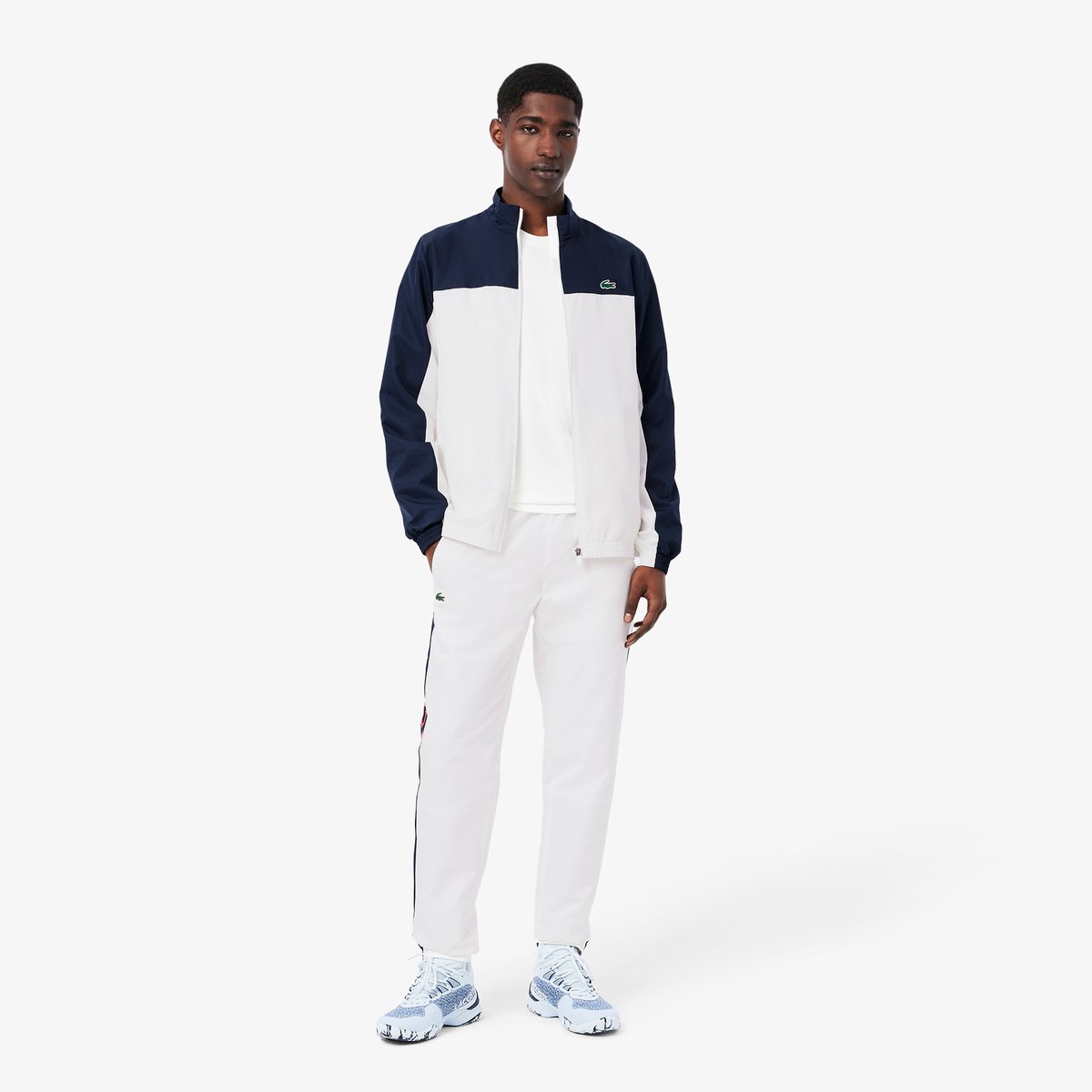 Ensemble survêtement Tennis blanc-hi1, LACOSTE