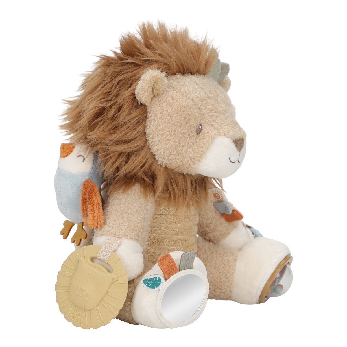 Peluche d'activités jaune, LITTLE DUTCH