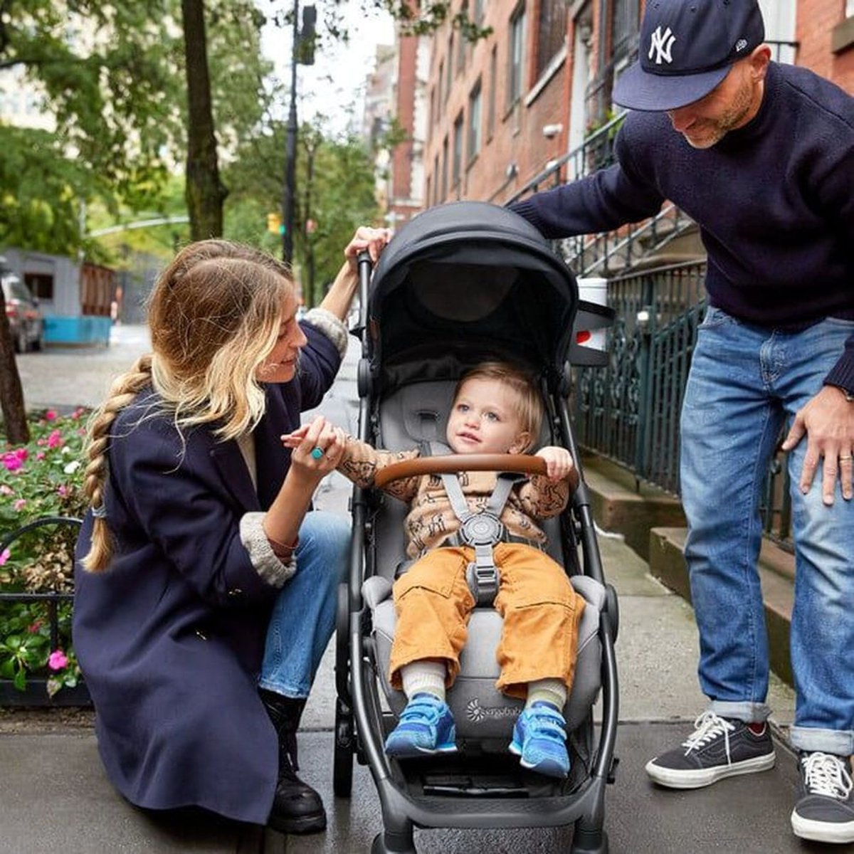 Poussette compacte Metro+ Deluxe bleu, ERGOBABY