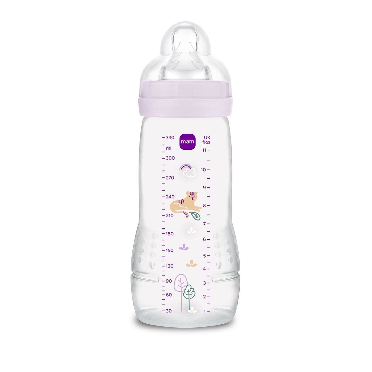 Biberon 330ml Easy Active violet, MAM