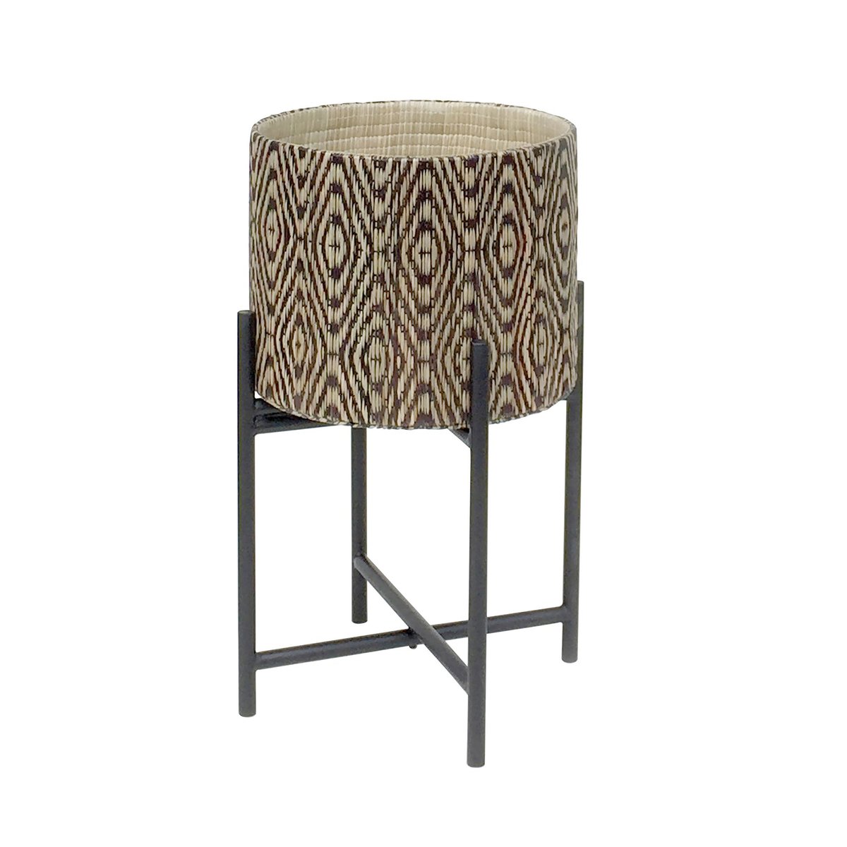 Cache pot sur pieds, YORI marron, NOW'S HOME