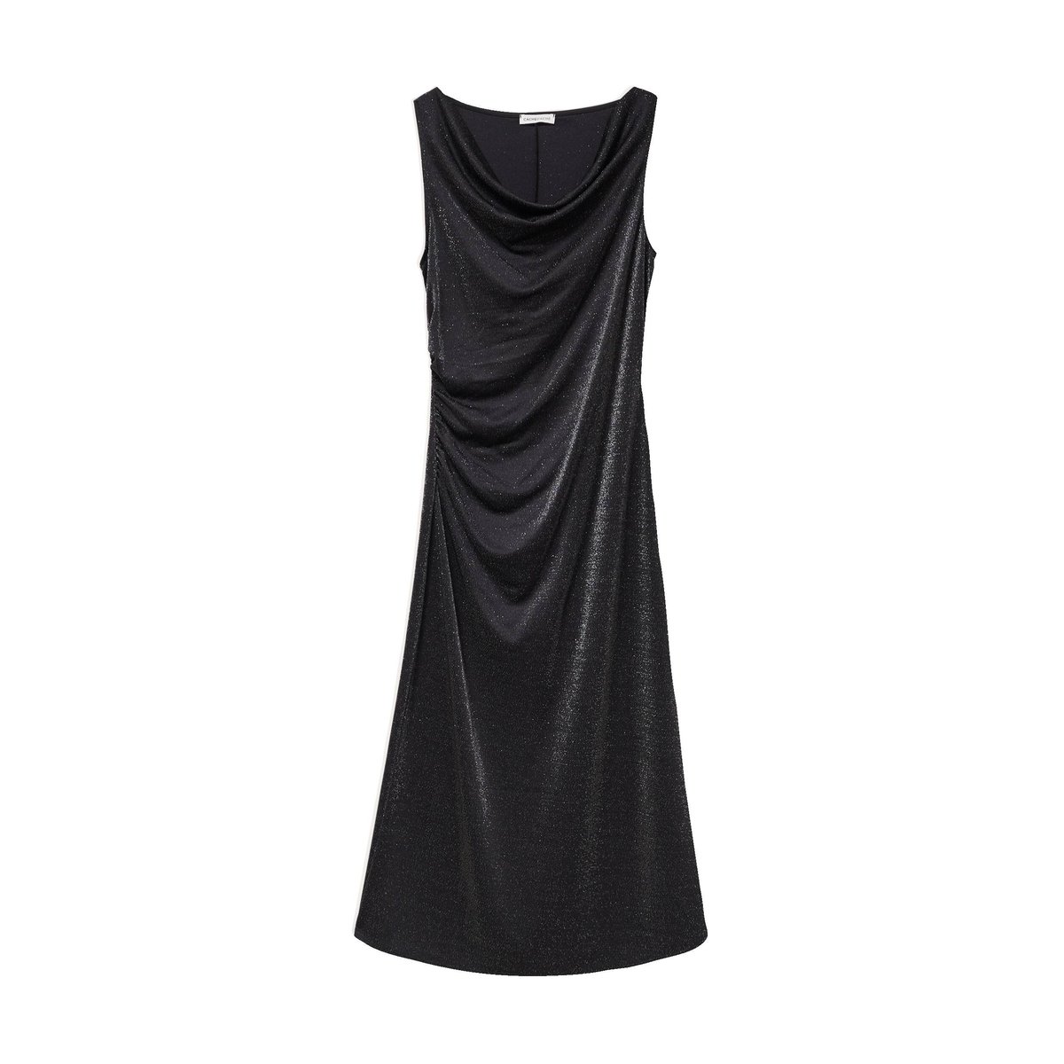 Robe longue fils métallisés noir, CACHE CACHE