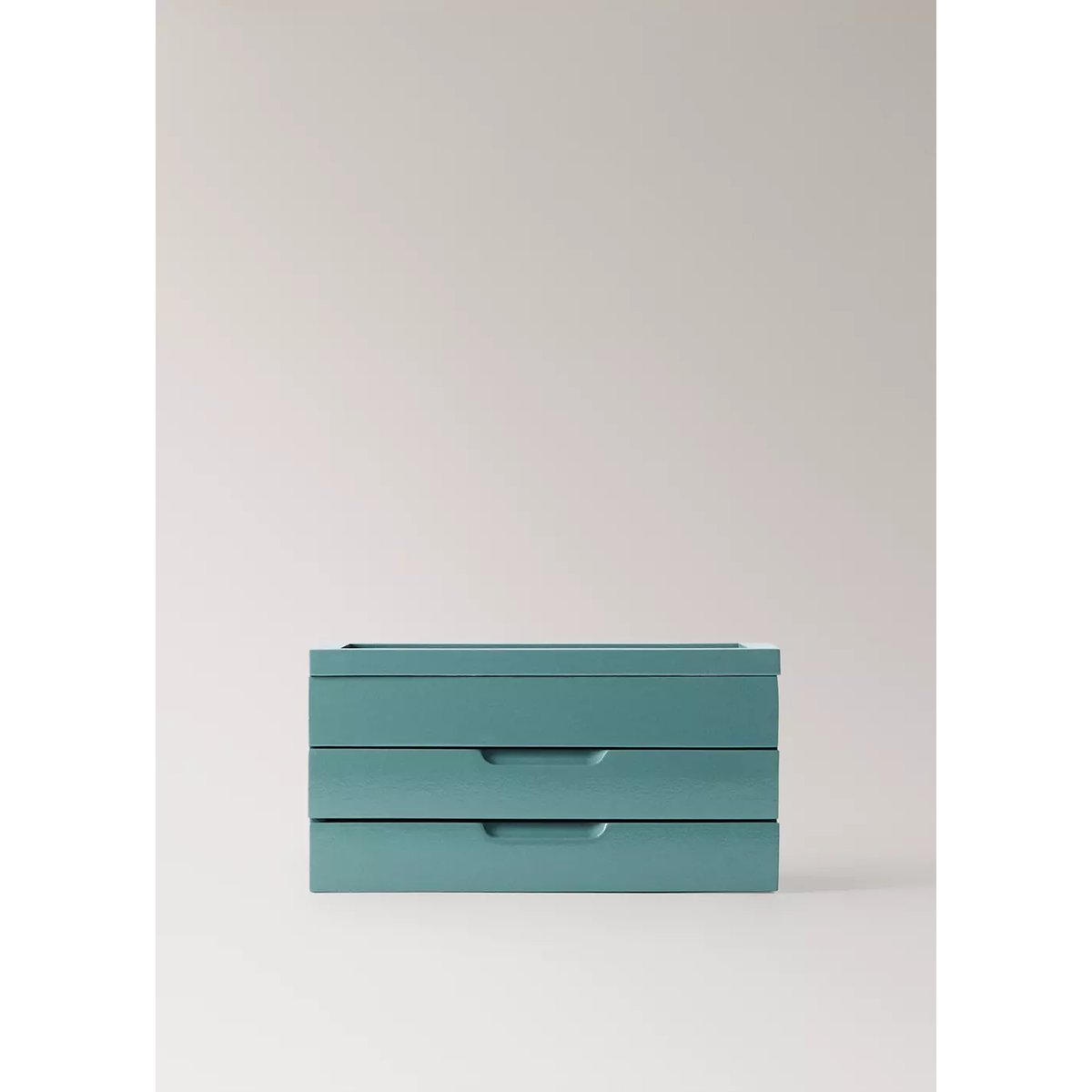 Coffret à bijoux en bois de taille moyenne émeraude, MANGO HOME