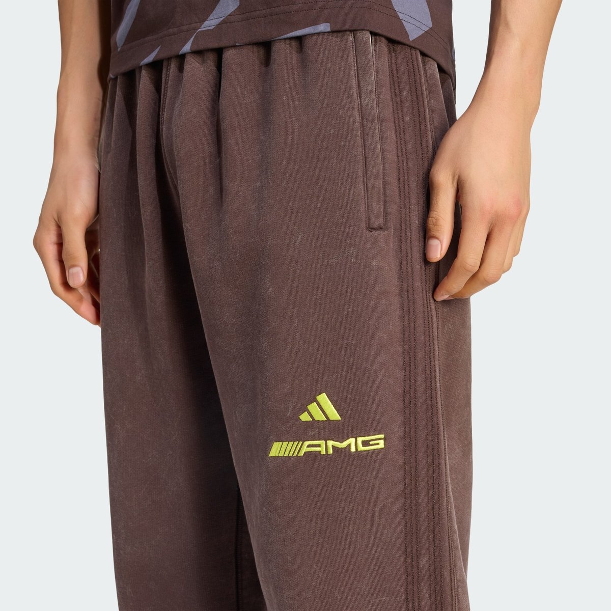 Pantalon Large Délavé Amg Pantalon Large Délavé Amg aurora coffee, adidas Performance