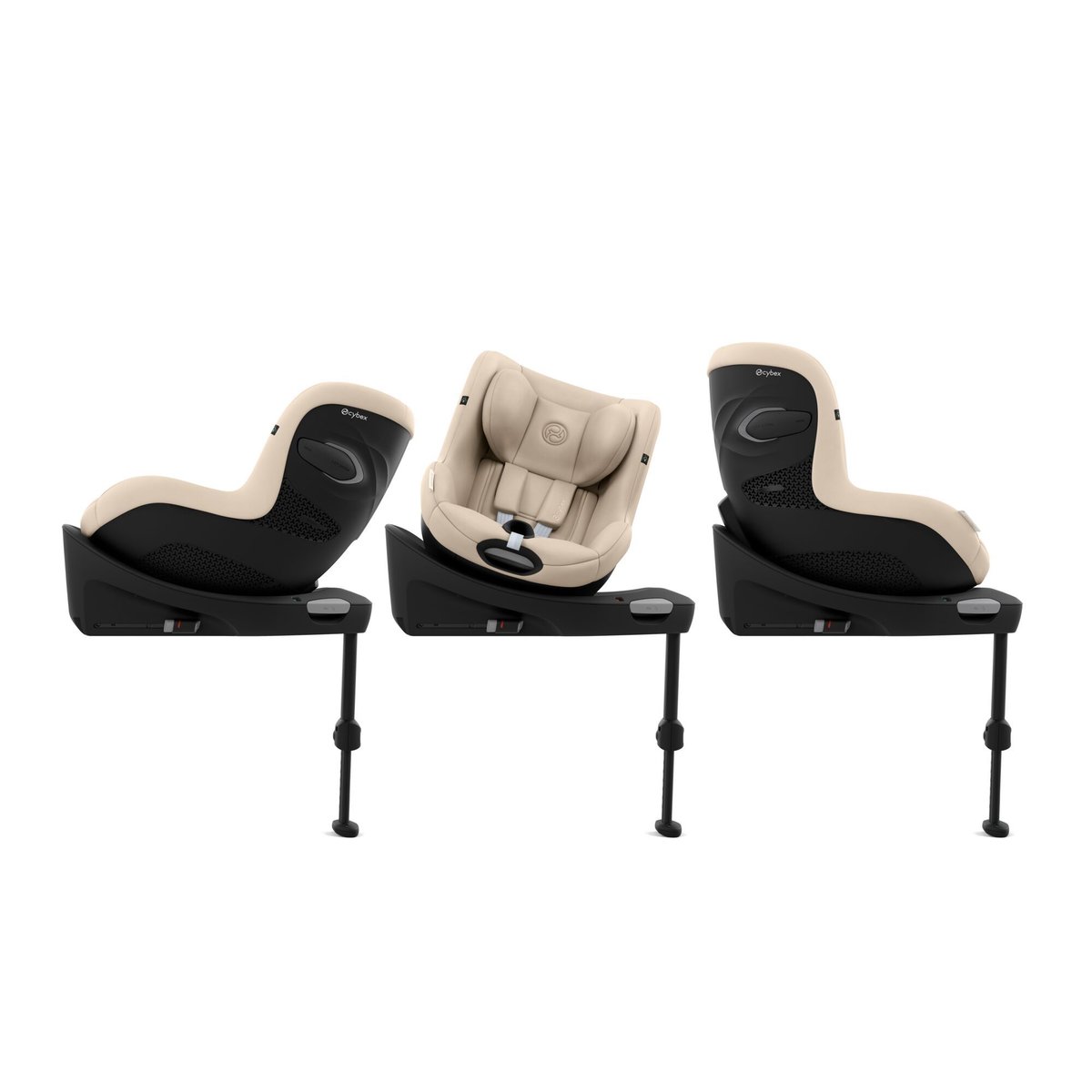 Siège auto Sirona G3 i-Size rotatif beige almond, CYBEX