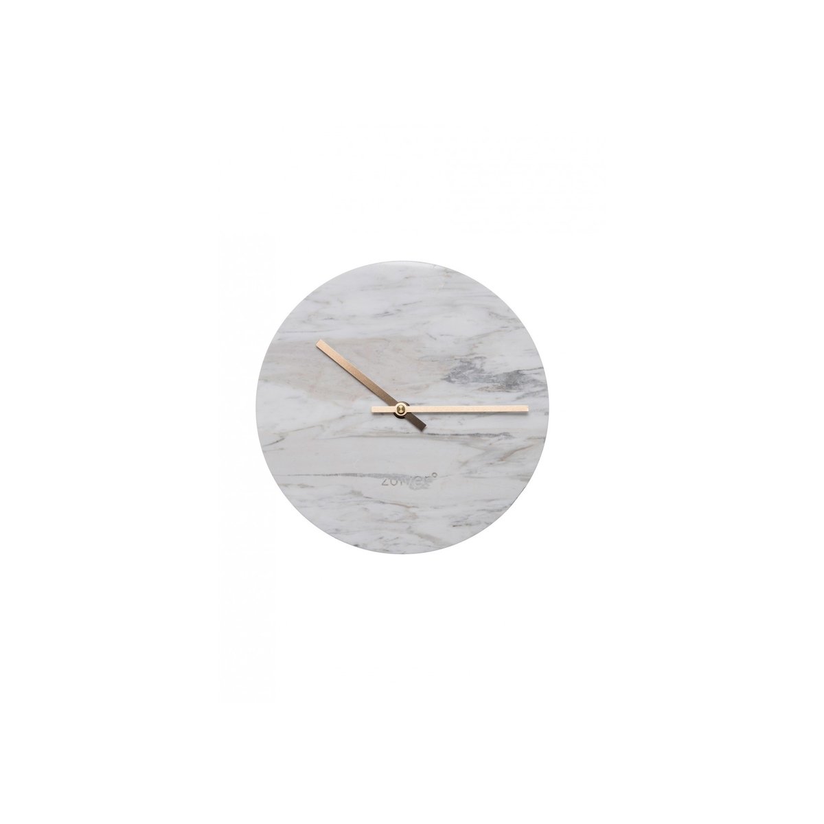 Horloge design MARBRE TIME noir, ZUIVER