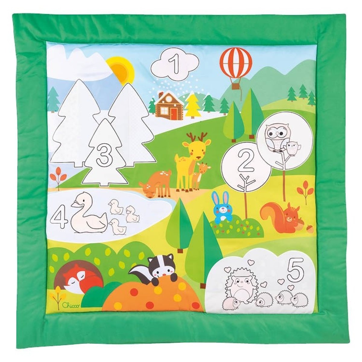 Tapis à Colorier - Chicco multicolore, CHICCO
