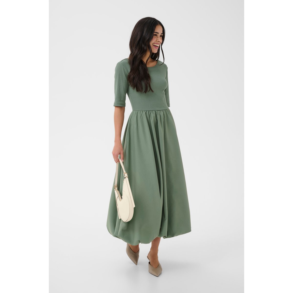 Robe vert sea spray, KAFFE