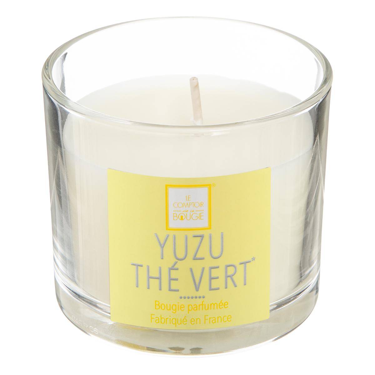Bougie parfumée ELEA blanc, ATMOSPHERA