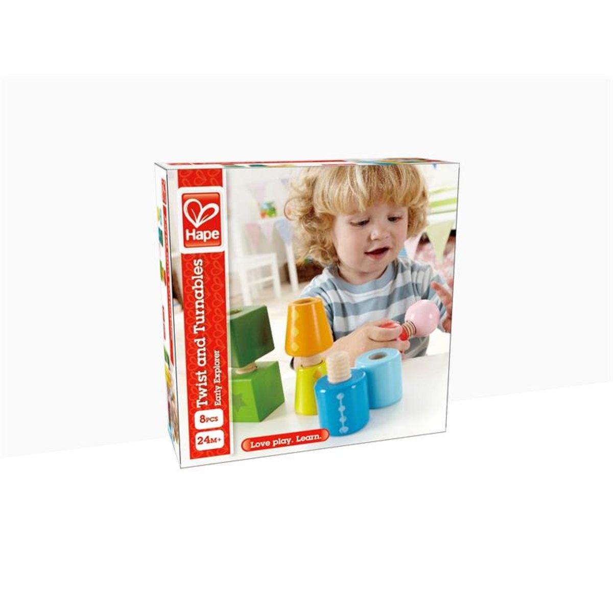 Tourne et visse multicolore, HAPE