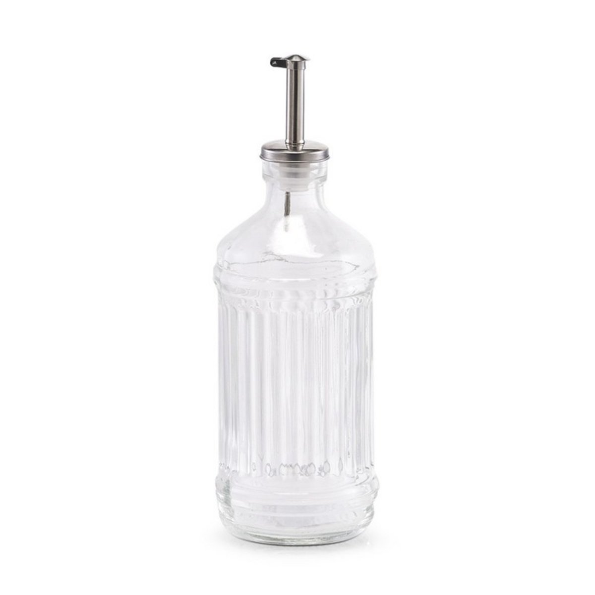 Huilier vinaigrier verre bec verseur 500 ml transparent, ZELLER PRESENT