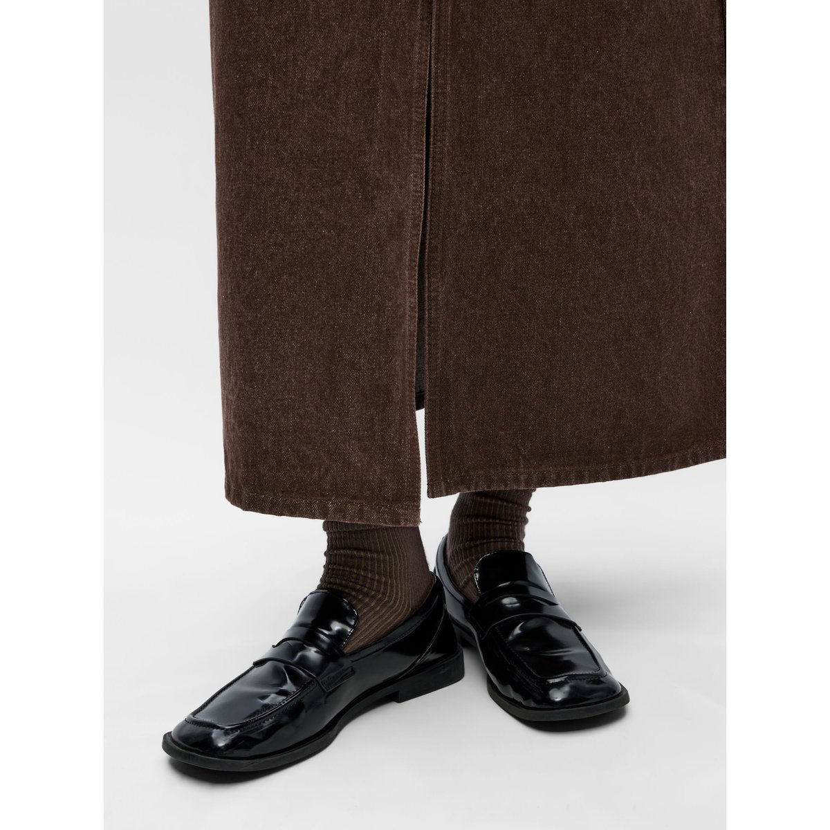 Jupe Mi-Longue marron - seal brown1, OBJECT