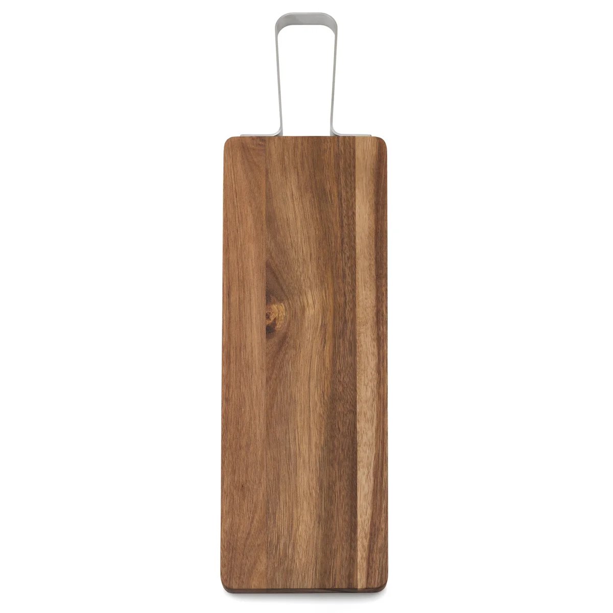 Planche à pain acacia + couteau à pain - Reflet bois / argent, LAGUIOLE CUISSON