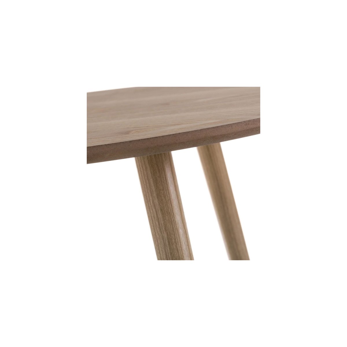 Table Basse Ronde en Bois MDF bois, WADIGA