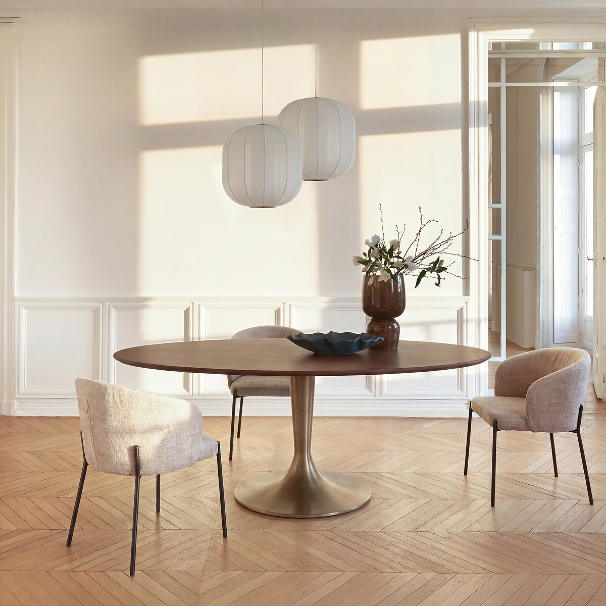 Elipso Ellipse Walnut Table Top, L170cm walnut, AM.PM