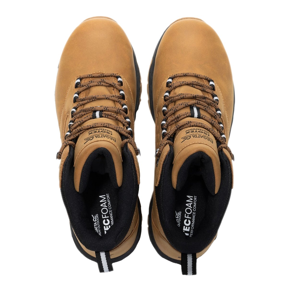 Chaussures montantes de marche imperméables AMBLE fauve, REGATTA